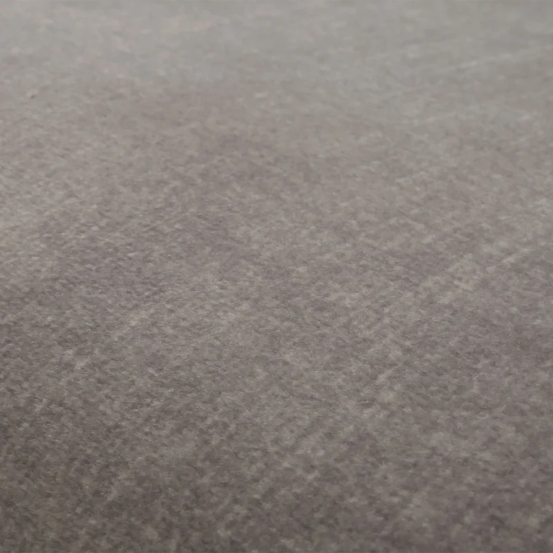 Lot de 6 chaises de salle à manger pivotantes 180° avec retour automatique tissu polyester gris métal noir 04_0007791