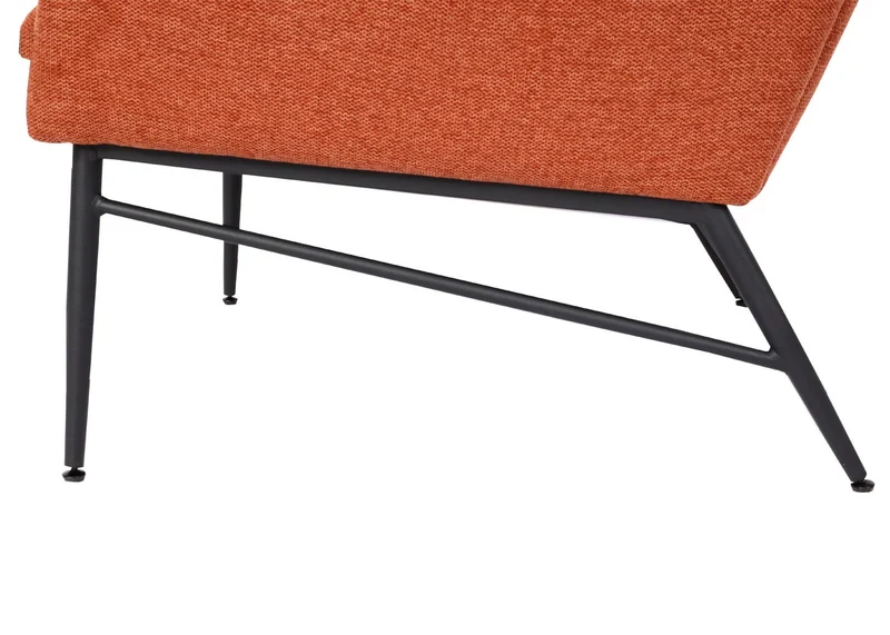 Fauteuil lounge avec repose-pieds dossier enveloppant avec appuie-tête latéraux tissu terracotta marron 96x73x82 cm 04_0006916