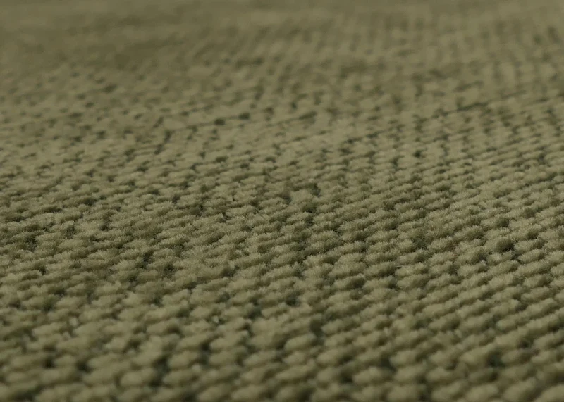 Chaise de salle à manger design contemporain pivotante avec fonction Auto-Return en tissu chenille olive 04_0009366