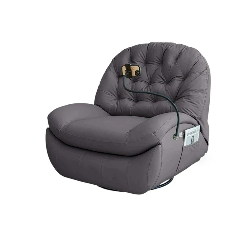 Contemporary Scandinavian Cat Scratch Leather Chenille Velvet Metal Semi-Circle Grid Accent Chair With Backrest For Living Room