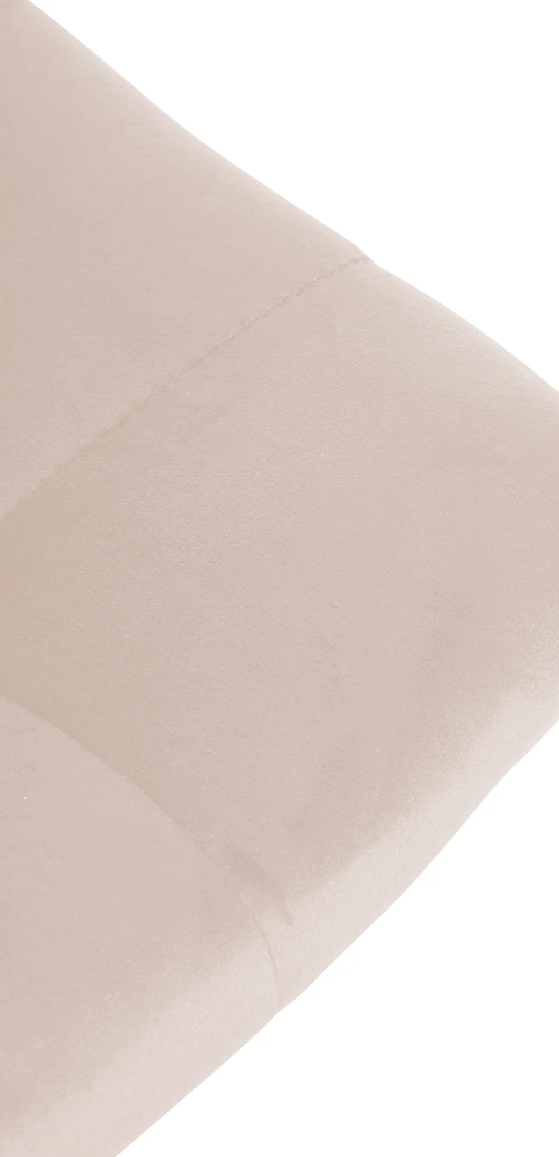 Lot de 2 tabourets de bar en velours beige base métal noir réglable en hauteur et repose-pieds TDB10623