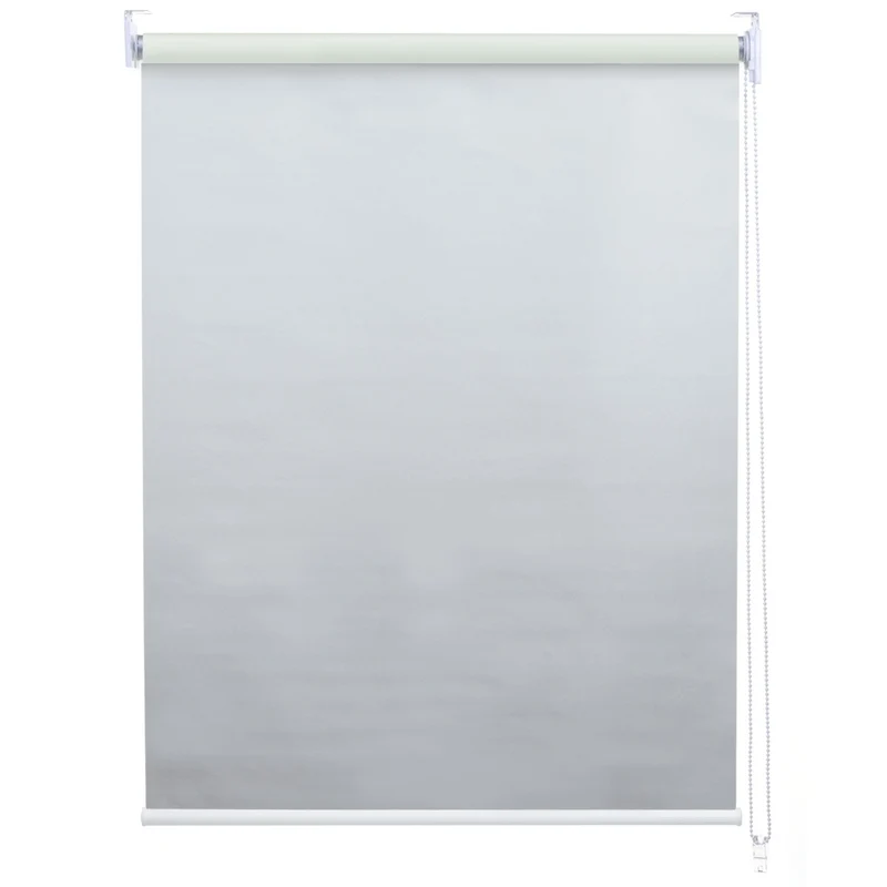 Store enrouleur de fenêtre occultant protection solaire store à tirage latéral 70x230cm opaque crème 04_0004459