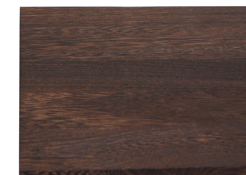 Étagère murale suspendue 3 niveaux en bois marron foncé et métal design industriel 60 x 60 x 18 cm 04_0008672