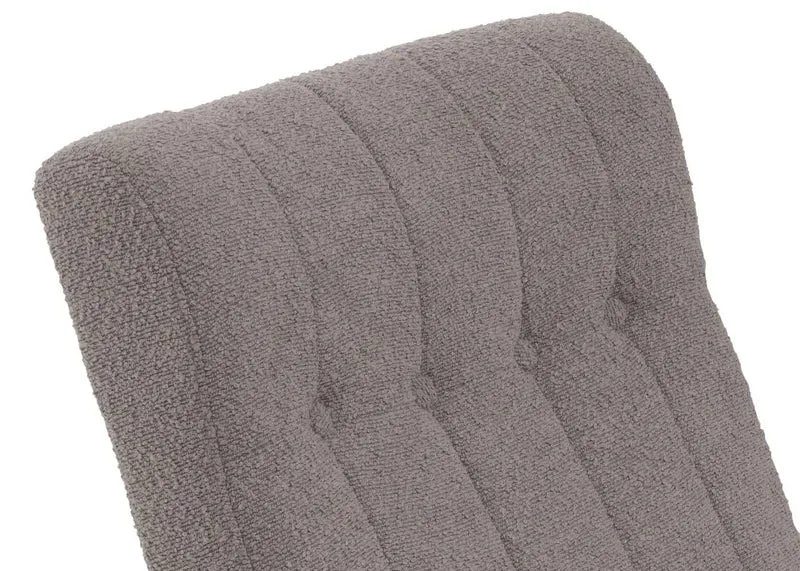 Fauteuil à bascule moderne avec armoires et Nosag 97 x 64 x 85 cm confort optimal ambiance cosy en bois gris 04_0009813