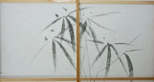 Paravent 6 panneaux japonais en bois 264x175 cm PAR06056
