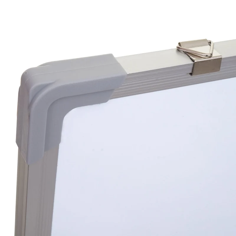 Tableau blanc magnétique mémo panneau d'affichage accessoires inclus 40x30cm 04_0005118