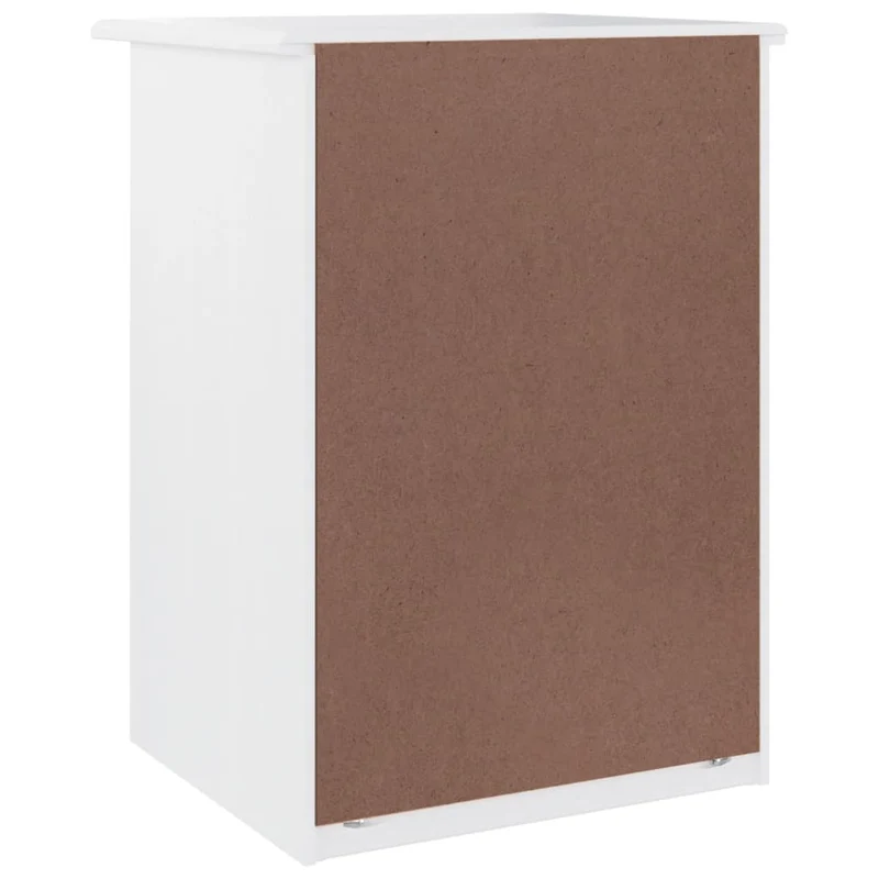 Table de chevet avec 3 tiroirs 41 x 35 x 55,5 cm bois de pin blanc DEC033085