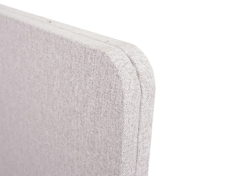 Cloison acoustique à double paroi paravent de bureau séparateur de pièce panneau d'affichage tissu gris 167x80 cm 04_0006422