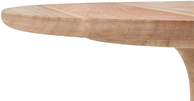 Table d’appoint en bois massif style maison de campagne table ronde décorative salon ou entrée diamètre 50 cm 10_0009202