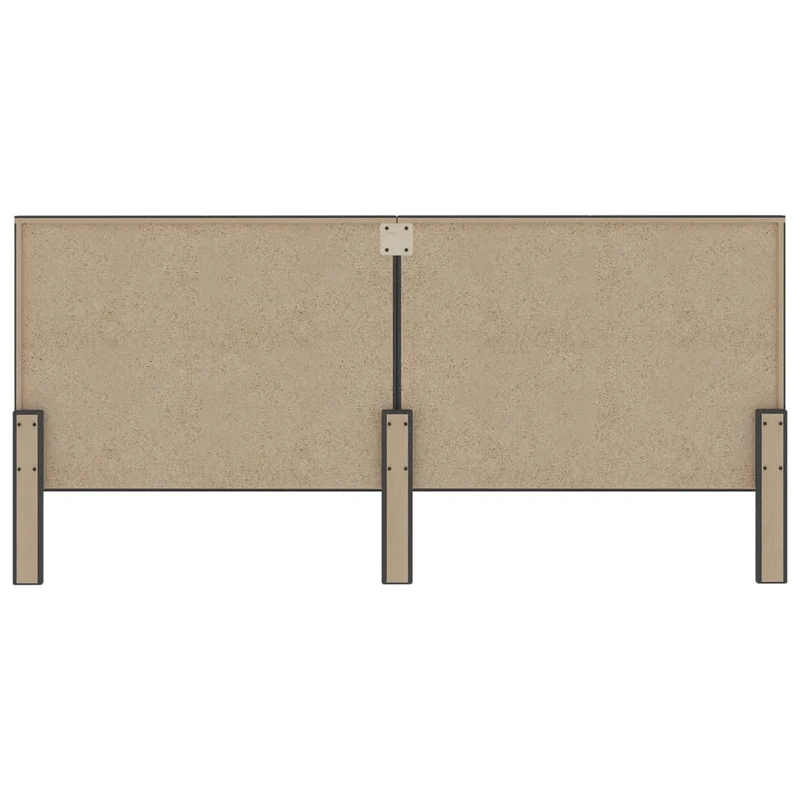 Tête de lit accessoire couchage chambre à coucher meuble 200 x 200 cm tissu gris foncé TDL0203149