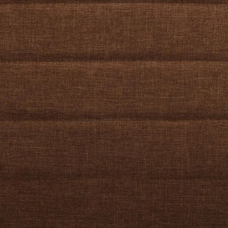 Lot de 6 chaises de salle à manger cuisine style moderne en tissu marron CDS022624