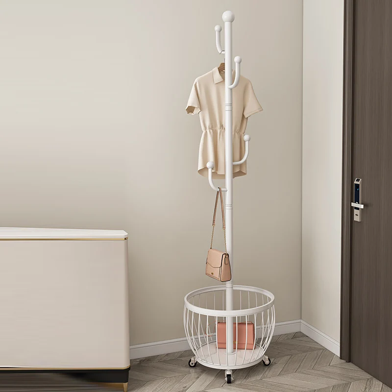 Modern Art Deco Tree Branch Carbon Steel 4/6-Pole Movable Storage Cabinet For Bedroom