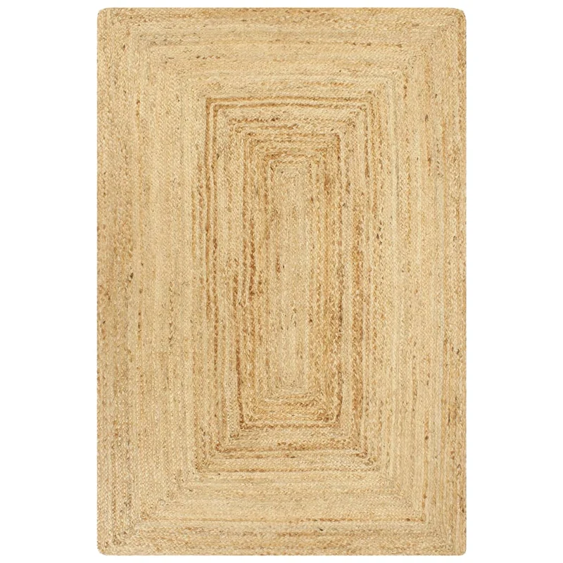 Tapis fait à la main Jute Naturel 80x160 cm DEC023523