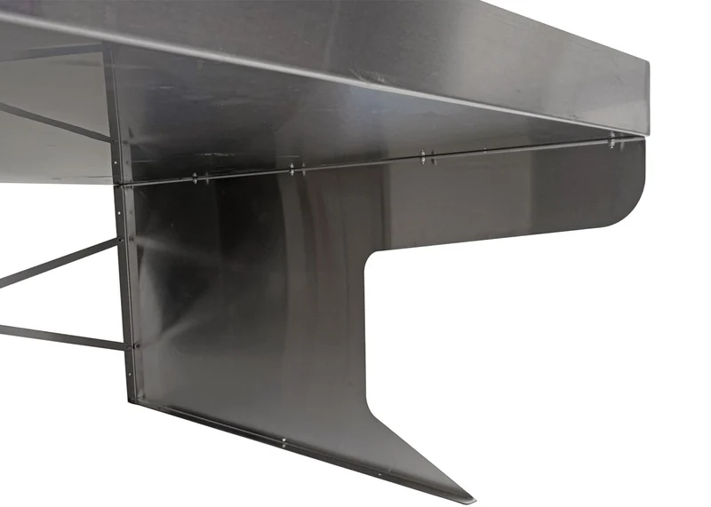 Garage XL abri pour robot tondeuse avec bac à plantes 47 x 70 x 100 cm acier inoxydable 04_0006941