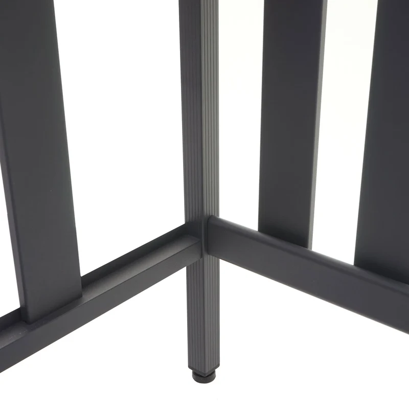 Cache climatisation pompe à chaleur habillage extérieur avec étagère 80 x 90 x 39 cm aluminium gris 04_0010412