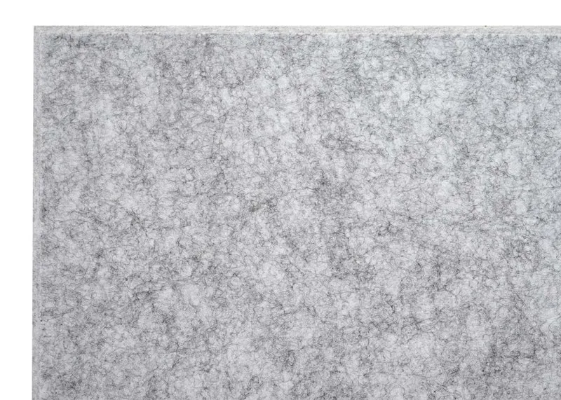 Lot de 4 panneaux acoustiques muraux panneaux insonorisants 1 m² 50 x 50 cm gris clair 04_0010307