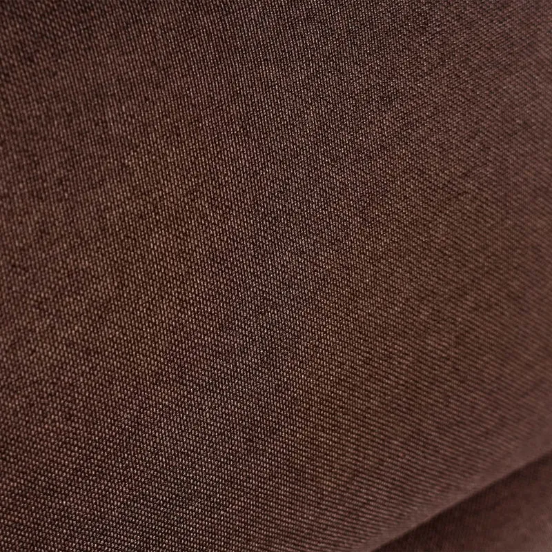 Canapé convertible 180 cm en tissu marron fonction lit 180x110 cm dossier réglable style moderne 04_0010154