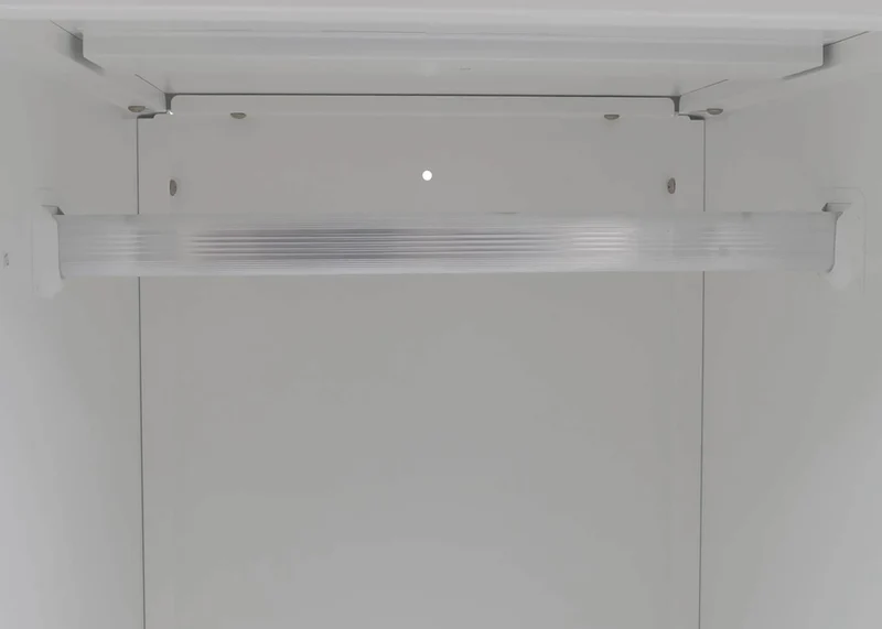 Armoire vestiaire métallique avec tringle et étagère amovible 90x38x45 cm acier blanc 04_0008965