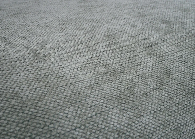 Chaise de salle à manger pivotante moderne accoudoirs enveloppants 90 x 60 x 60 cm confort d'assise ergonomique en tissu chenille vert 04_0009332