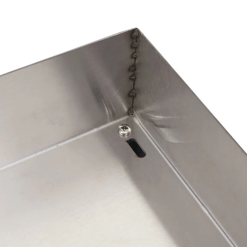Abri pour robot tondeuse avec bac à plantes en métal inox et anthracite 100 cm 04_0010356