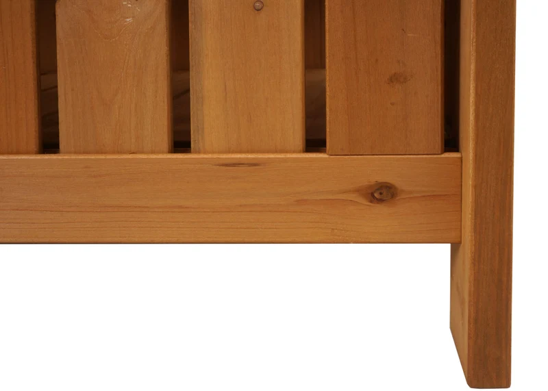 Banc de jardin 2 places avec accoudoirs coffre 2 places 85 x 115 x 58 cm en bois marron 04_0010253