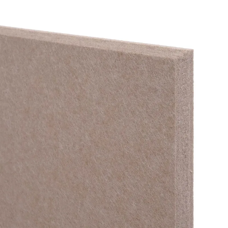 Lot de 6 panneaux acoustiques muraux 60x30 cm 1 m² isolation phonique fixation adhésive coloris brun clair 04_0010302