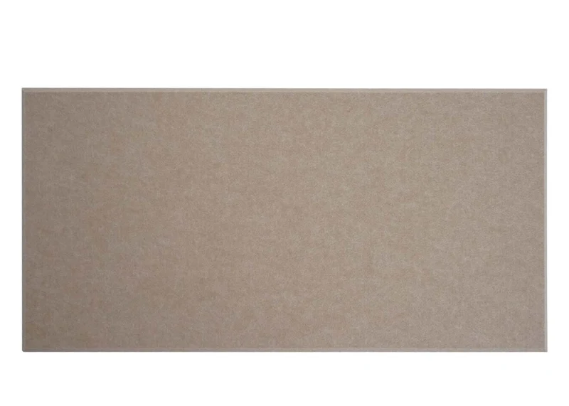 Lot de 6 panneaux acoustiques muraux 60x30 cm 1 m² isolation phonique fixation adhésive coloris brun clair 04_0010302