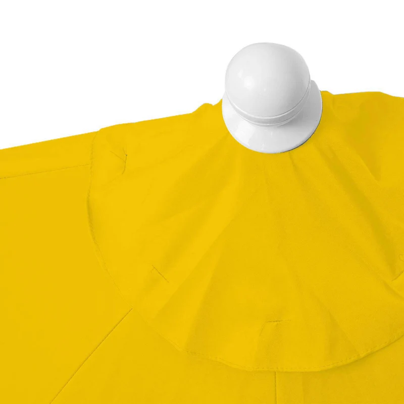 Parasol demi-rond 270 cm jaune uv 50+ avec pied inclus pour balcon et terrasse 04_0010353