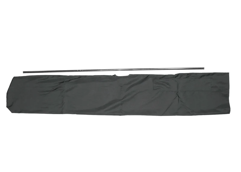 Housse de protection pour parasols jusqu'à 3 m avec rangement pratique finition étanche 160 x 28 cm en polyester gris 04_0010140