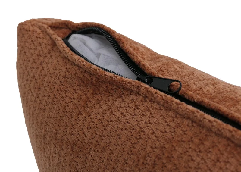 Fauteuil relax pivotant fauteuil TV inclinable avec porte-smartphone tablette 360° tissu chenille terracotta 04_0008741