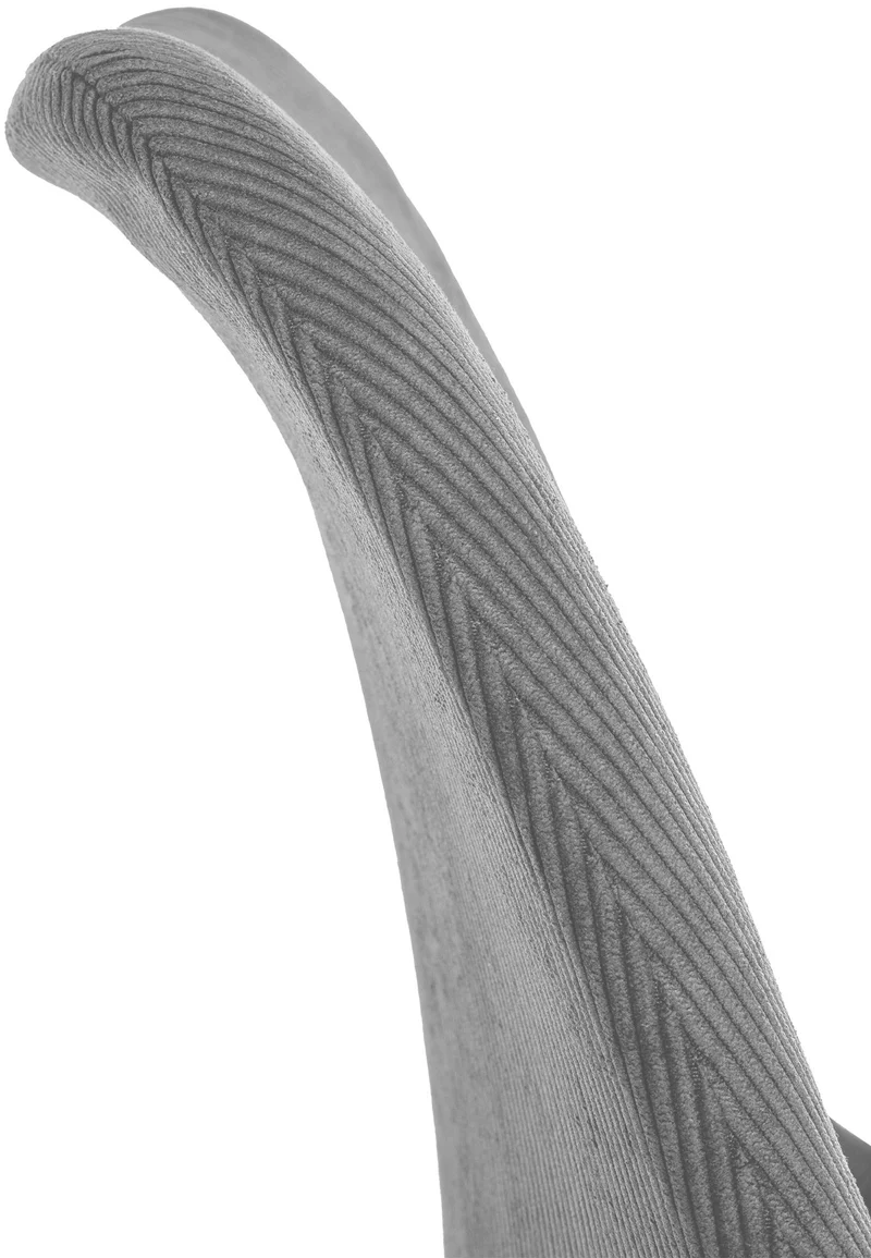 Chaise de salle à manger x1 design scandinave en velours côtelé gris et pieds en bois clair 10_0002278