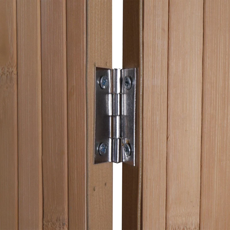 Paravent en bambou séparateur de pièce pliable 6 panneaux 170 x 245 cm brise-vue intérieur 04_0009266