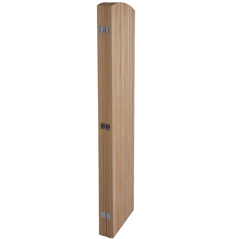 Paravent en bambou séparateur de pièce pliable 6 panneaux 170 x 245 cm brise-vue intérieur 04_0009266