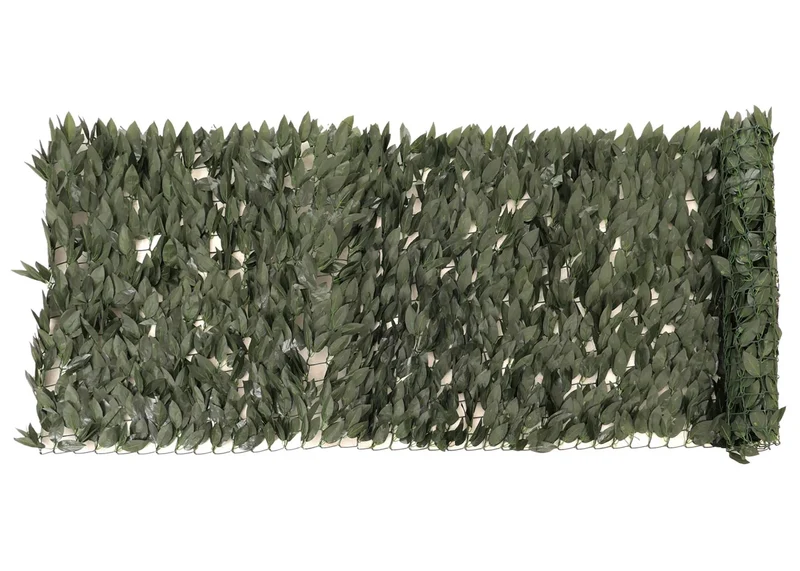 Brise-vue pour balcon pare-vue haie revêtement de protection contre le vent pour clôture de terrasse 300x150cm vert foncé 04_0009118