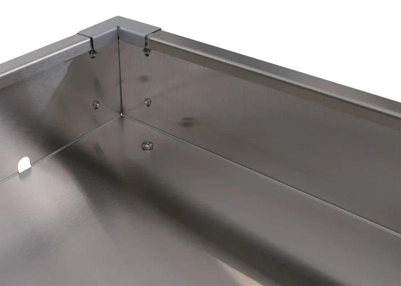 Abri pour robot tondeuse en acier revêtu par poudre avec bac à plantes 39,5 x 60 x 70 cm 04_0008934