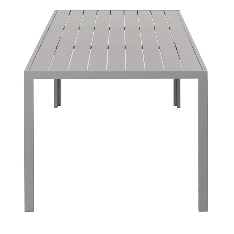 Salon de jardin 4 fauteuils avec coussins + table design moderne tressage en corde gris coussins taupe 04_0010083