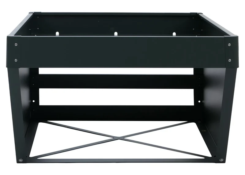 Garage pour robot tondeuse avec jardinière abri avec toit pour tondeuse robot 40 × 60 × 70 cm en métal vert 04_0008933