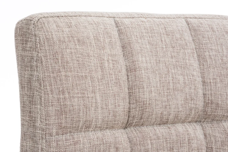 Tabouret de bar x1 avec repose-pieds hauteur réglable design moderne en tissu crème 10_0000051
