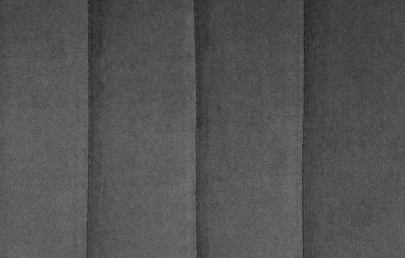 Lot de 2 tabourets de bar réglable en hauteur pivotant à 360° assise en velours gris couture verticale pied métal chromé 10_0006732