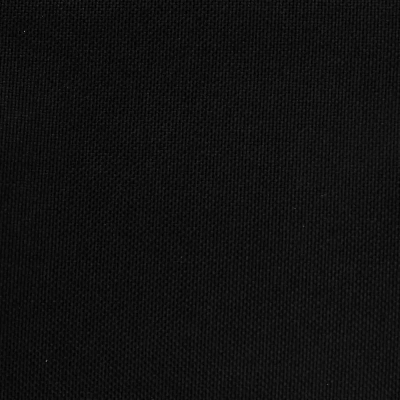 Repose-pieds tabouret 51 x 41 x 40 cm tissu noir et bois massif de bouleau DEC030483