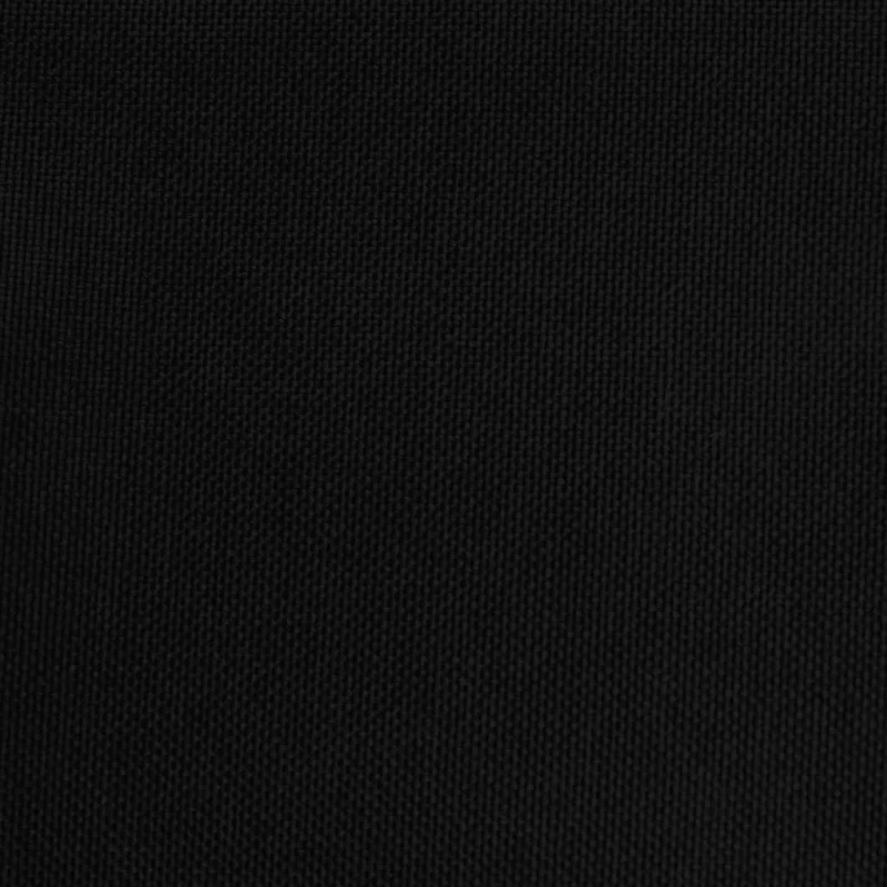 Repose-pieds tabouret 51 x 41 x 40 cm tissu noir cadre en bois de bouleau DEC030484