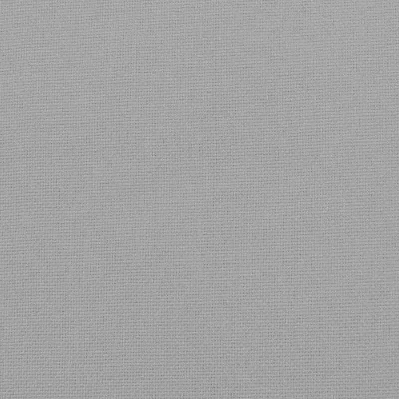 Repose-pieds tabouret 51 x 41 x 40 cm tissu gris et bois de bouleau DEC030224