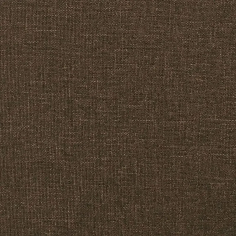 Tête de lit accessoire couchage chambre à coucher meuble capitonné avec rebord latéral 93 x 23 x 78/88 cm tissu marron foncé TDL0204638