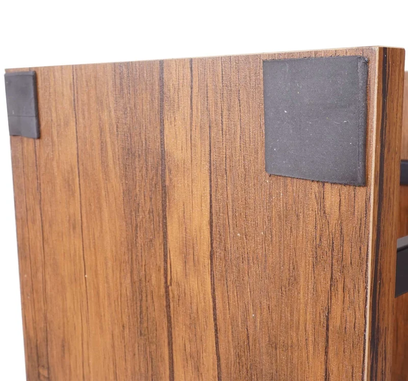 Bibliothèque étagère sur pied en métal et bois véritable 4 niveaux 142x60cm 04_0001281