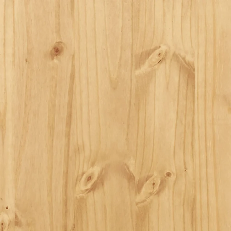 Table de chevet avec 4 tiroirs 35 x 32,5 x 74 cm bois de pin massif DEC033901