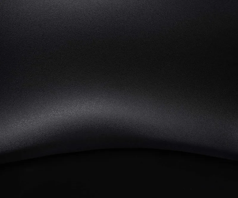 Lot de 2 tabourets de bar hauteur réglable et siège pivotant avec siège en plastique et PVC noir métal noir 10_0004016