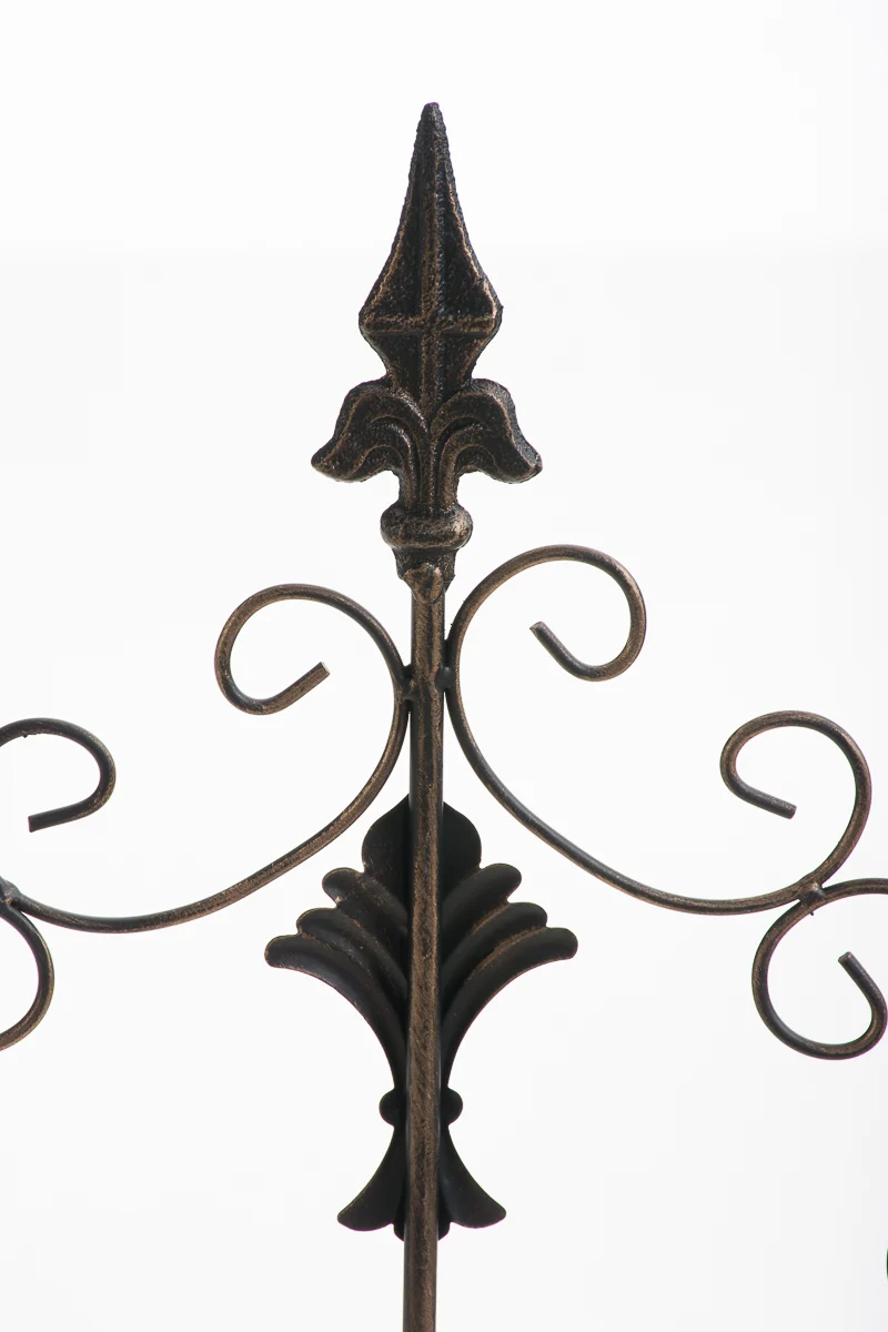 Tuteur pour plantes grimpantes hautreur 122 cm en métal bronze 10_0003871