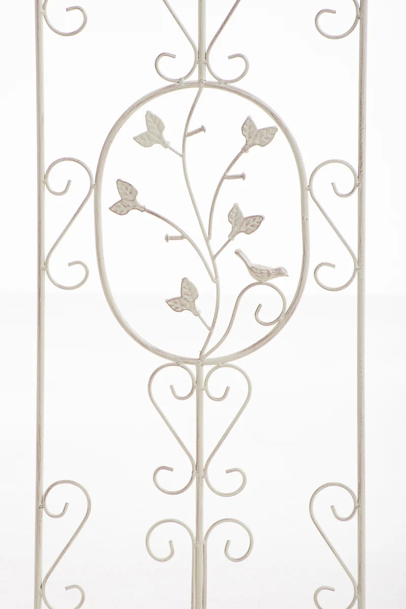 Tuteur pour plantes grimpantes hautreur 122 cm en métal crème vieilli 10_0003869