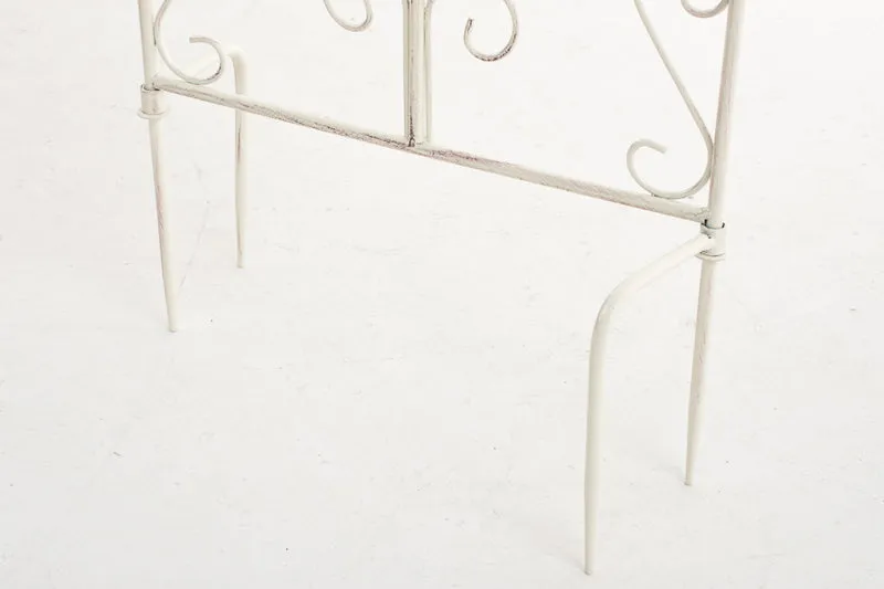 Tuteur pour plantes grimpantes hautreur 122 cm en métal crème vieilli 10_0003869