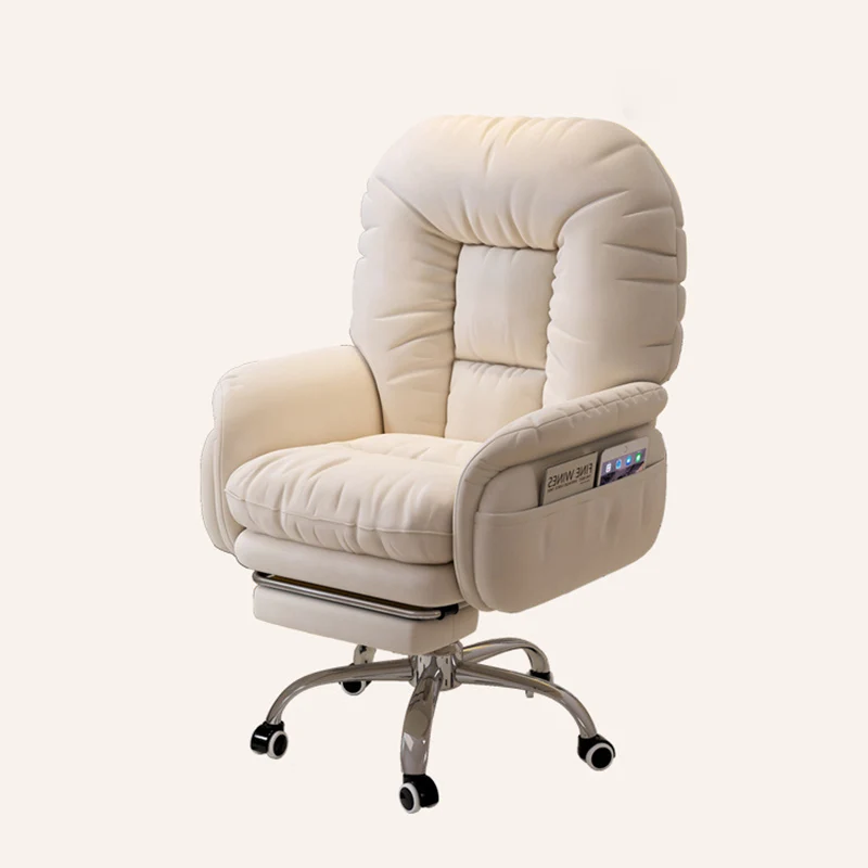Modern Luxury Square Cushion Synthetic Fabric Stainless Steel Accent Chair Backrest Armrest For Living Room